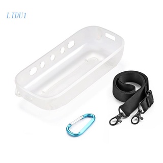 Lidu1 เคส TPU นิ่ม แบบพกพา เปลี่ยนรูปได้ ทนทาน เข้ากันได้กับลําโพง Bose Sound Link Flex ป้องกันการตก