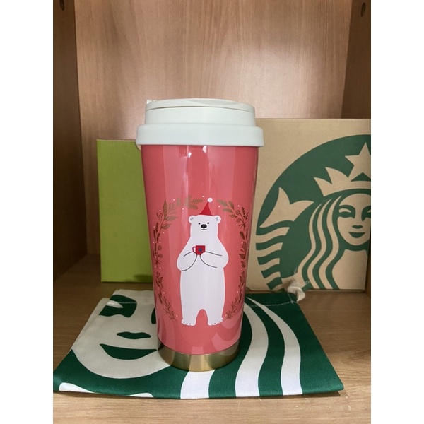 Starbucks แก้วน้ำ Stainless Elma Polar Bear 16oz. ของแท้