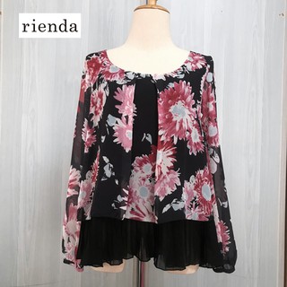 เสื้อแบรนด์ rienda  ฟรีไซส์