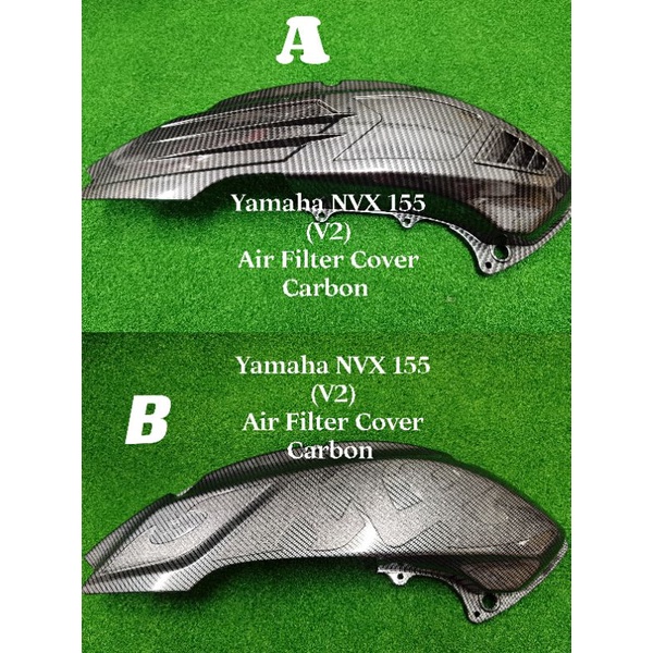Yamaha NVX155 (V2) ฝาครอบกรองอากาศ Carbon NVX 155 V2 VVA NVX 2021 Aerox 155