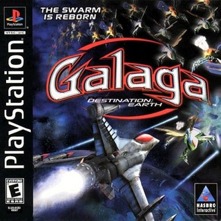 GALAGA DESTINATION EARTH [PS1 US : 1 Disc]