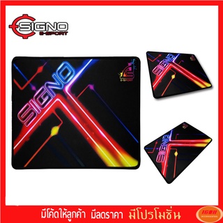 SIGNO แผ่นรองเม้าส์ E-Sport NEONER-1 Gaming Mouse Mat รุ่น MT-325 (Speed Edition)