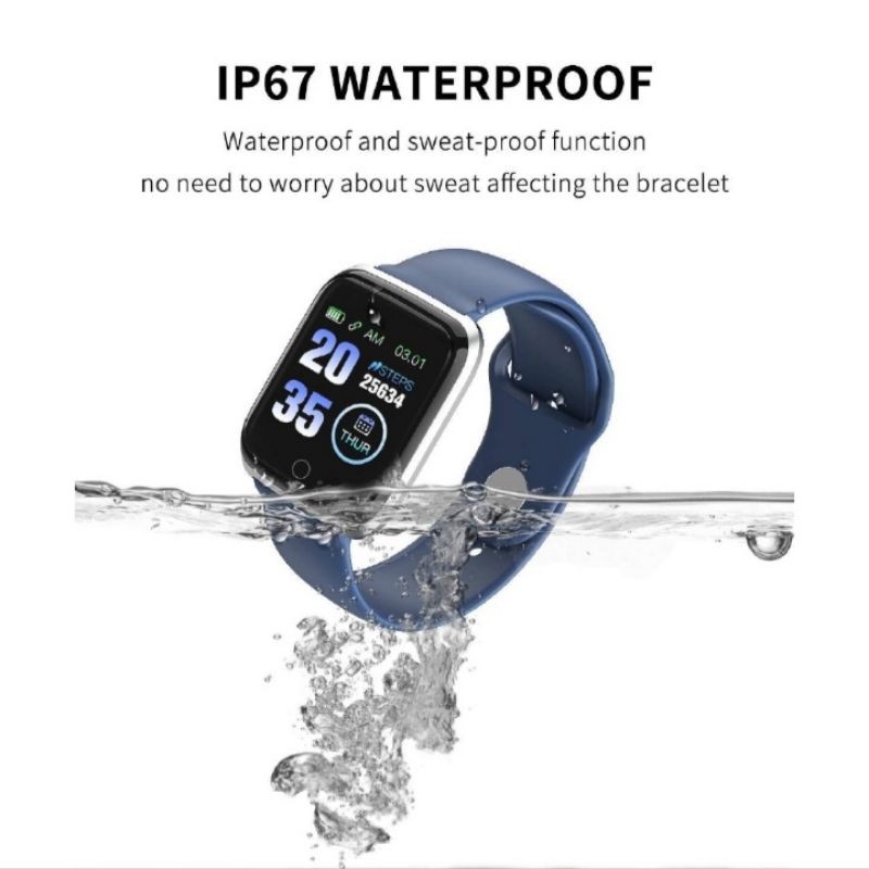 smart watch D20 กันละอองน้ำได้