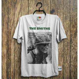 เสื้อยืด พิมพ์ลาย The Smiths Meat Is Murder Alternative Rock Band Morrissey สําหรับผู้ชาย