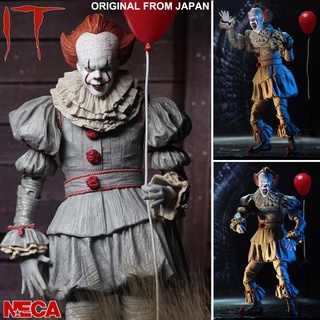 Figma งานแท้ Original ฟิกม่า ฟิกเกอร์ NECA It อิท โผล่จากนรก Pennywise The Clown ตัวตลก อสุรกายขุมนรก Ultimate 7 Inch