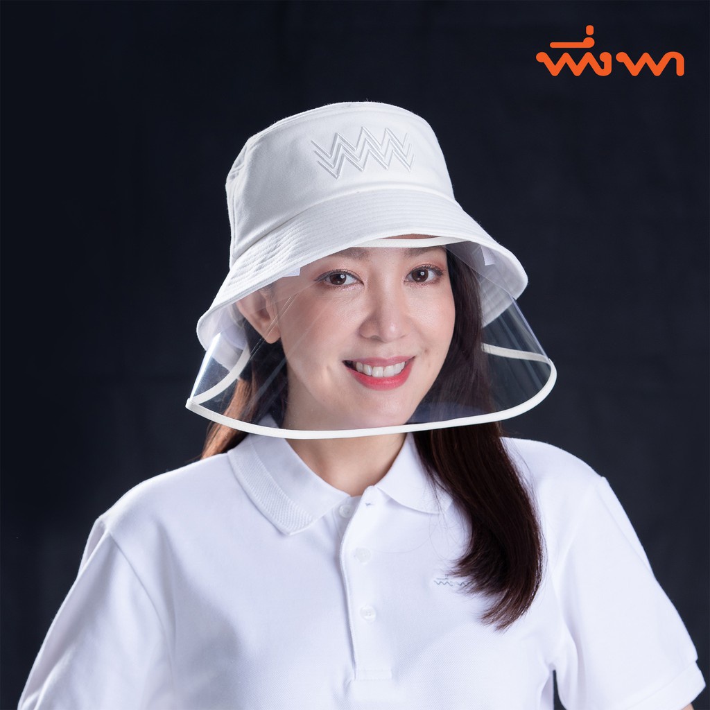 หมวก Bucket พึ่งพา Survival ออกแบบโดย ISSUE พร้อมแผ่นป้องกันละอองน้ำ