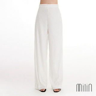 [MILIN] Trudy Pants Wide leg mid-rise allover sequin pants กางเกงขายาวผ้าเลื่อมทรงขาบาน