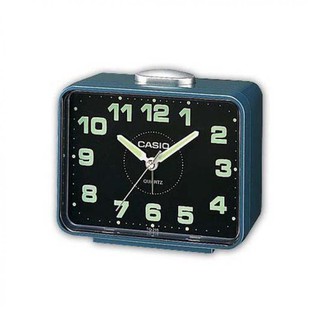 Casio Tq-218-2DF Table Top Travel Alarm Clock Blue