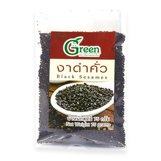 🚚💨พร้อมส่ง!! ด็อกเตอร์กรีน งาดำคั่ว 75 กรัม Dr.Green Black Sesames 75 g