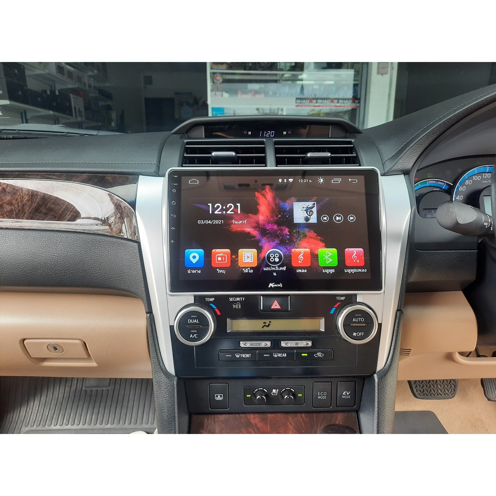 จอ Alpha Coustic Android ตรงรุ่น Toyota Camry ปี 2012-2014 ขนาด 10นิ้ว Ram2/16 - Rom6/128