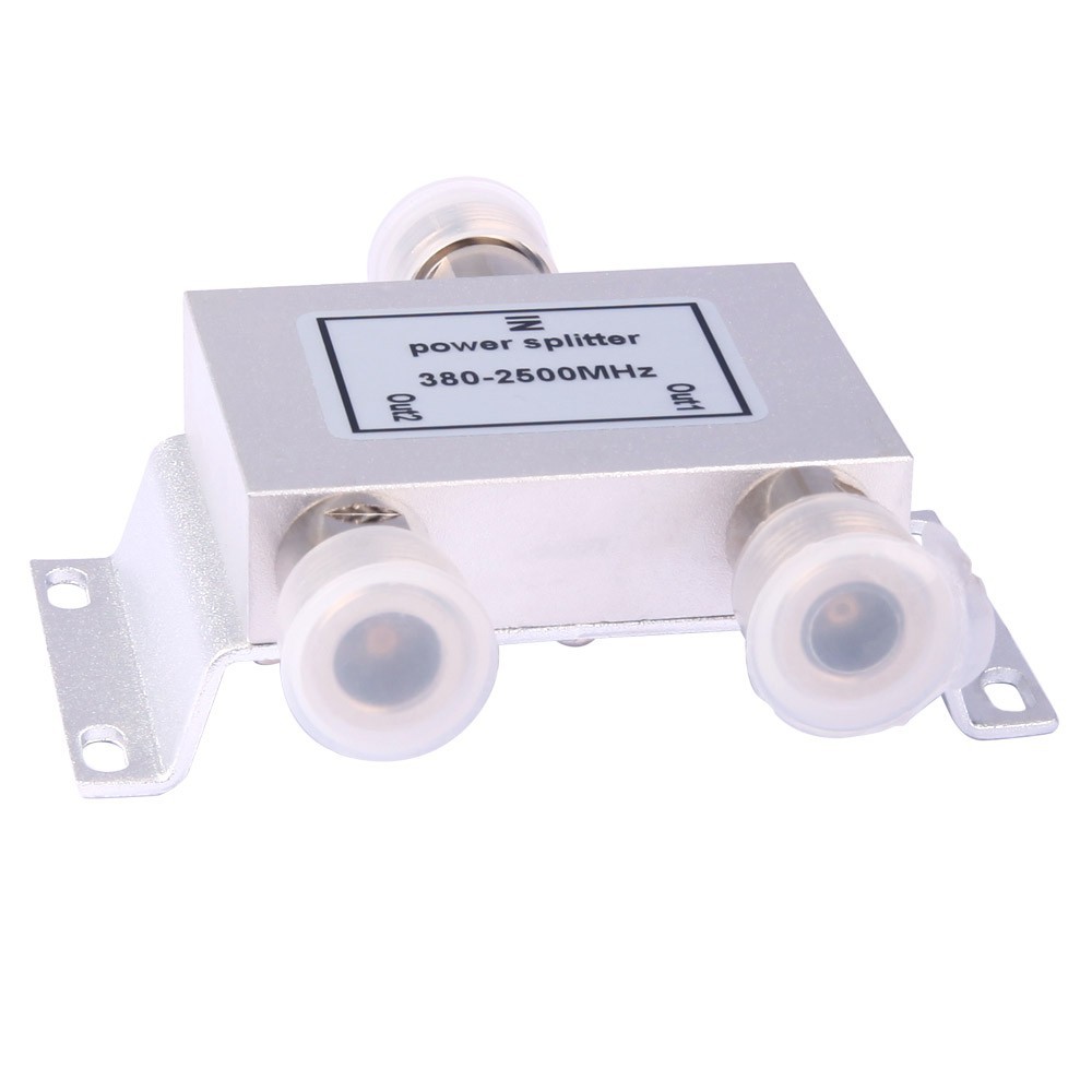 RF Splitter 2 Way Power Splitter 380-2500 MHz Signal Booster Divider N Female ราคา ถูกที่สุด ดีลบีเคเค แกลเลอรีภาพที่ 6
