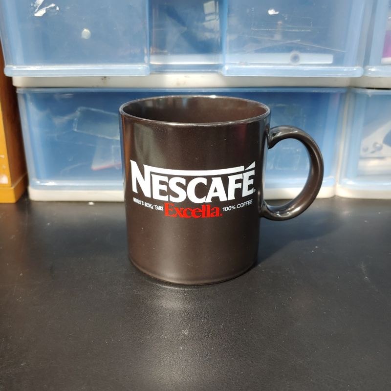 แก้วกาแฟ  Nescafe Excella 300ml. 【มือ 2】 ญี่ปุ่น