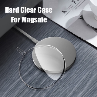 เคสใส PC แบบแข็ง สําหรับ Magsafe Wireless Charger Case Cover Shell