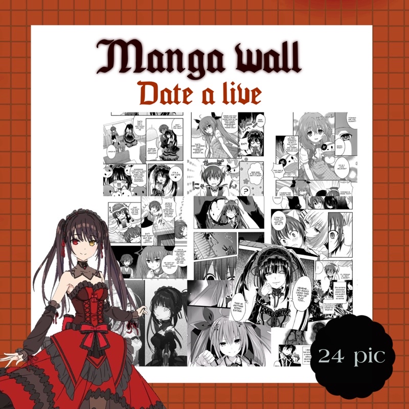 manga wallpapers Date a live ภาพมังงะ ภาพตกแต่ง