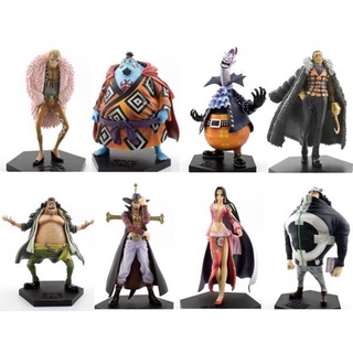 Seven Warlords of the Seas Set ของแท้ JP แมวทอง - DX Banpresto [โมเดลวันพีช] (8 ตัว)