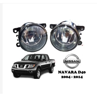 【 Nissan Navara 】ไฟตัดหมอก ด้านซ้าย และด้านขวา สําหรับเล่นกีฬา 2004-2014