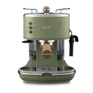 Delonghi ECO310 Semi-Automatic Coffee Machine Retro Italian เครื่องชงกาแฟ ใช้ปั๊มอัตโนมัติแรงดัน