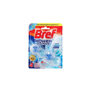 ก้อน 4IN1 ล้างดับกลิ่นโถ 51G BREF OCEAN | BREF | 1593503 น้ำยาทำความสะอาด อุปกรณ์ความสะอาด จัดเก็บและทำความสะอาด ก้อน 4I