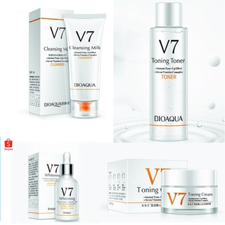 V7 WHITENING(โฟม V7+ เซรั่ม V7+ ครีมบำรุงV7)