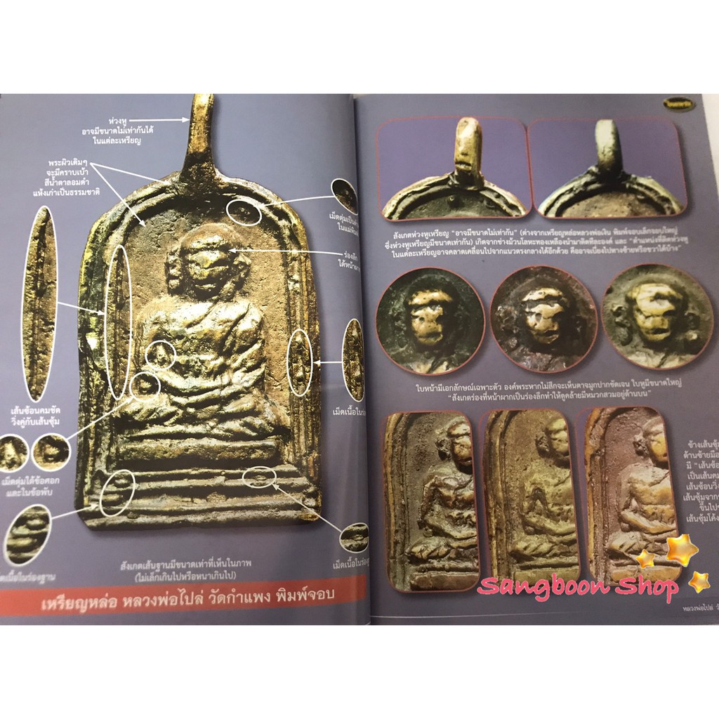 หนังสือพระเครื่องไทยพระ หลวงพ่อไปล่ วัดกำแพง