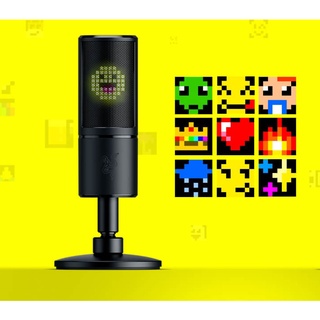 Razer Seiren Emote  Razer Seiren Emote – Microphone with Emoticons - FRML Packaging