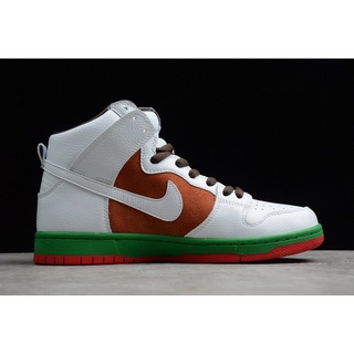 ☜✉Ready Stock บุรุษและสตรี Nike Dunk High SB “Cali” 313171-201 รองเท้ากีฬารองเท้าผ้าใบ