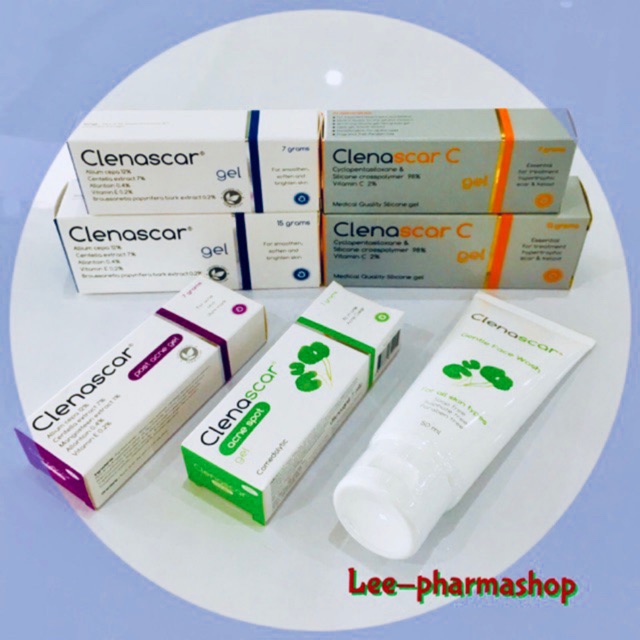 (Foam เข้าแล้ว) Clenascar Gangs!! post acne// acne gel// face wash// C gel// gel แผลเป็น