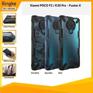 Ringke POCO F2 Pro/Redmi K30 Pro Fusion X เคสนิ่ม ป้องกันแตก บาง ทหาร เกราะ แข็ง