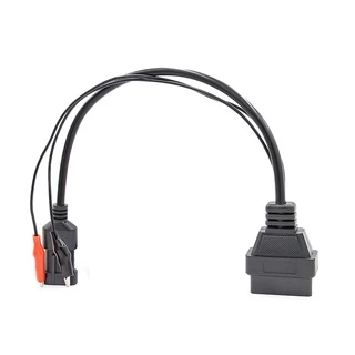 อะแดปเตอร์สายเคเบิ้ลเชื่อมต่อเครื่องสแกนเนอร์รถยนต์ สําหรับ Fiat 3 Pin เป็น 16 Pin OBD Alfa Lancia 3Pin เป็น 16Pin ELM327 OBD2 OBD
