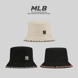 B036 หมวกบักเก็ต MLB Bucket Hat Gothic Lettering Unisex