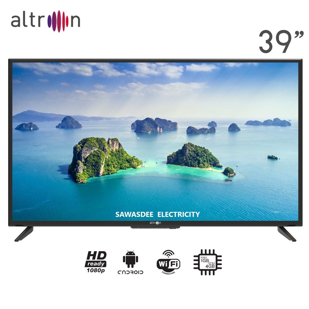 Altron Full HD LED Smart TV ขนาด 39 นิ้ว รุ่น LTV-3902 ประกันเครื่องและหลอดภาพ 3 ปี