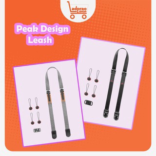 Peak Design Leash (Black)(ASH) สายคล้องคอ สายคล้องคอแบบถอดง่าย ของแท้รับประกัน 1 ปี