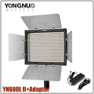 YONGNUO LED VIDEO LIGHT YN600L II + Adapter