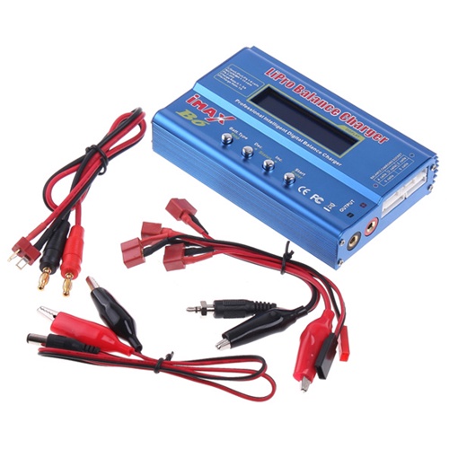 IMAX ( B6 / B6AC ) 80W 6A อะแดปเตอร์ชาร์จแบตเตอรี่ Lipo Nimh Li-Ion Ni-Cd ดิจิตอลสําหรับเครื่องบินบังคับวิทยุ