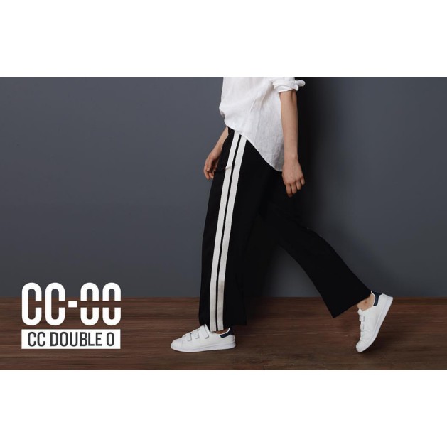 CC-OO กางเกง เอวสูง ขากว้าง size M