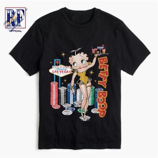 เสื้อยืด ลาย Betty BOOP LAS VEGAS | เสื้อยืด | รองเท้าบูท | วินเทจ | | เสื้อโอเวอร์ไซซ์ | Tee