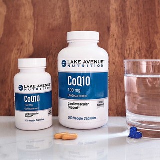 ⚡️พรีออเดอร์⚡️🇺🇸 Lake Avenue Nutrition, CoQ10, USP Grade, 100 mg, 360 Veggie Capsules🇺🇸