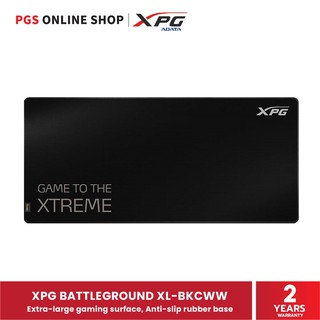 XPG BATTLEGROUND XL-BKCWW (แผ่นรองเม้าส์) Extra-large gaming surface, Anti-slip rubber base สินค้ารับประกัน 2 ปี