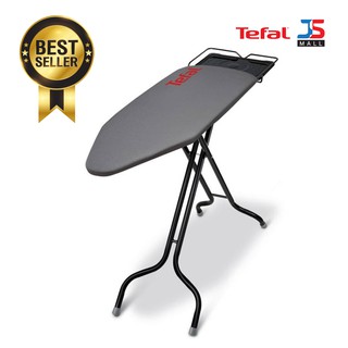 TEFAL โต๊ะรีดผ้า BIG IRONING BOARD แผ่นหุ้มสองชั้นเพื่อการรีดที่เร็วและเรียบ สามารถใช้กับเตารีดแยกหม้อต้มได้