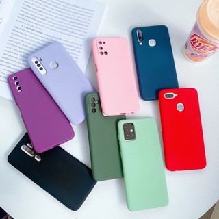 เคสพาสเทลกำมะหยี่ รุ่น Vivo Y22 Y35 Y22S Y16 Y02S V25 Y01A Y01 Y15S Y30(5G) Y76 Y21 Y21T T1X เคสกำมะหยี่ เคสซิลิโคน