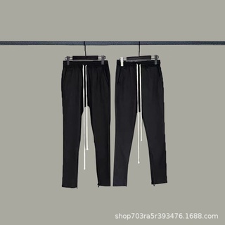 FEAR OF GOD Zipper Skinny PantsFOGStretch Tooling High Street Maychao Casual Trousers Men