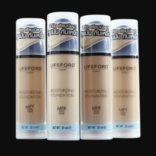 Lifeford Paris Moisturizing Foundation 30 ml ไลฟ์ฟอร์ด ปารีส มอยส์เจอร์ไร