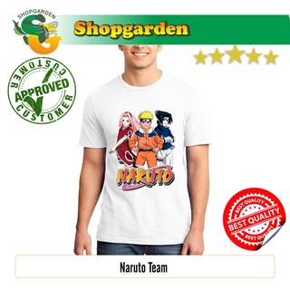 เสื้อยืดผ้าฝ้ายพิมพ์ลายเสื้อยืด พิมพ์ลาย Naruto Team พรีเมี่ยม การสูญหาย สําหรับผู้ชาย และผู้หญิง | สวนช้อป S-4XL