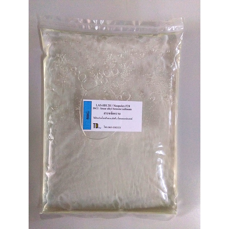 สารขจัดคราบ F24,LAS24%,Neopelex F24 ขนาด 500 กรัม