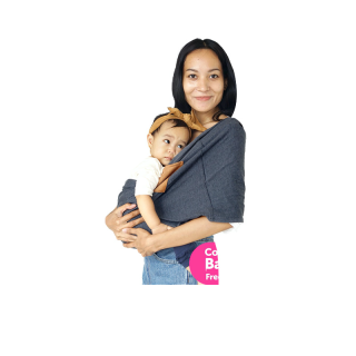 Mama’s Choice ผ้าอุ้มเด็ก เด็กแรกเกิด สวมใส่ง่ายสบาย พร้อมช่องใส่ขวมนม - Comfy Baby Carrier