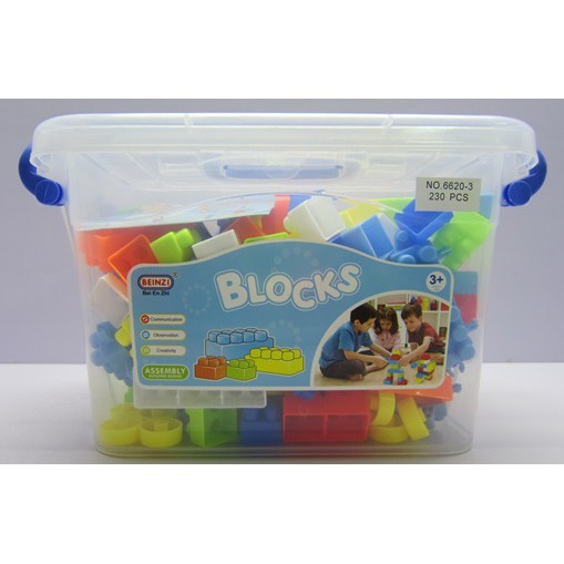 บล็อกต่อกล่องใส (6620-3)