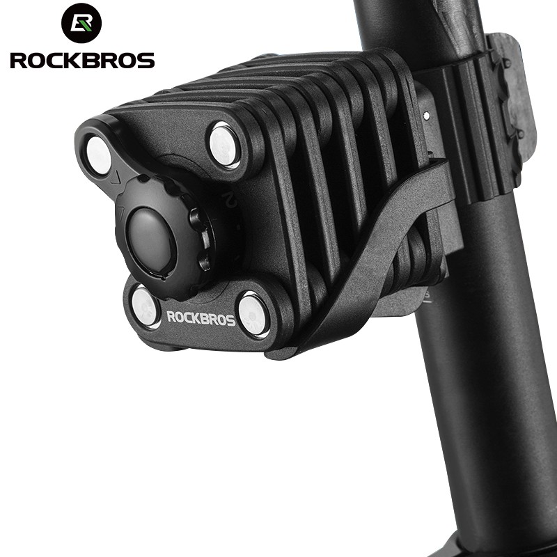 ROCKBROS อุปกรณ์ล็อคจักรยาน แบบใส่รหัสผ่าน กันขโมย ขนาดเล็ก แบบพกพา