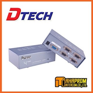 กล่องแยกสัญญาณวีจีเอ เข้า 1 ออก 4 Video Spliter in 1 out 4 รุ่น VD004.