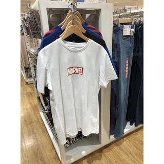 เสื้อยืด Uniqlo ยูนิโคล่ Marvel ผู้ชาย (Size M)แท้💯%