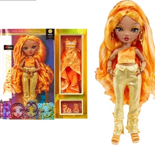 MGA(เอ็มจีเอ)Rainbow High Fashion Doll Core S4 - Meena Fleur (Saffron Gold) เรนโบว์ไฮ คอร์ ซีรีส์ 4 รหัสRBH578284